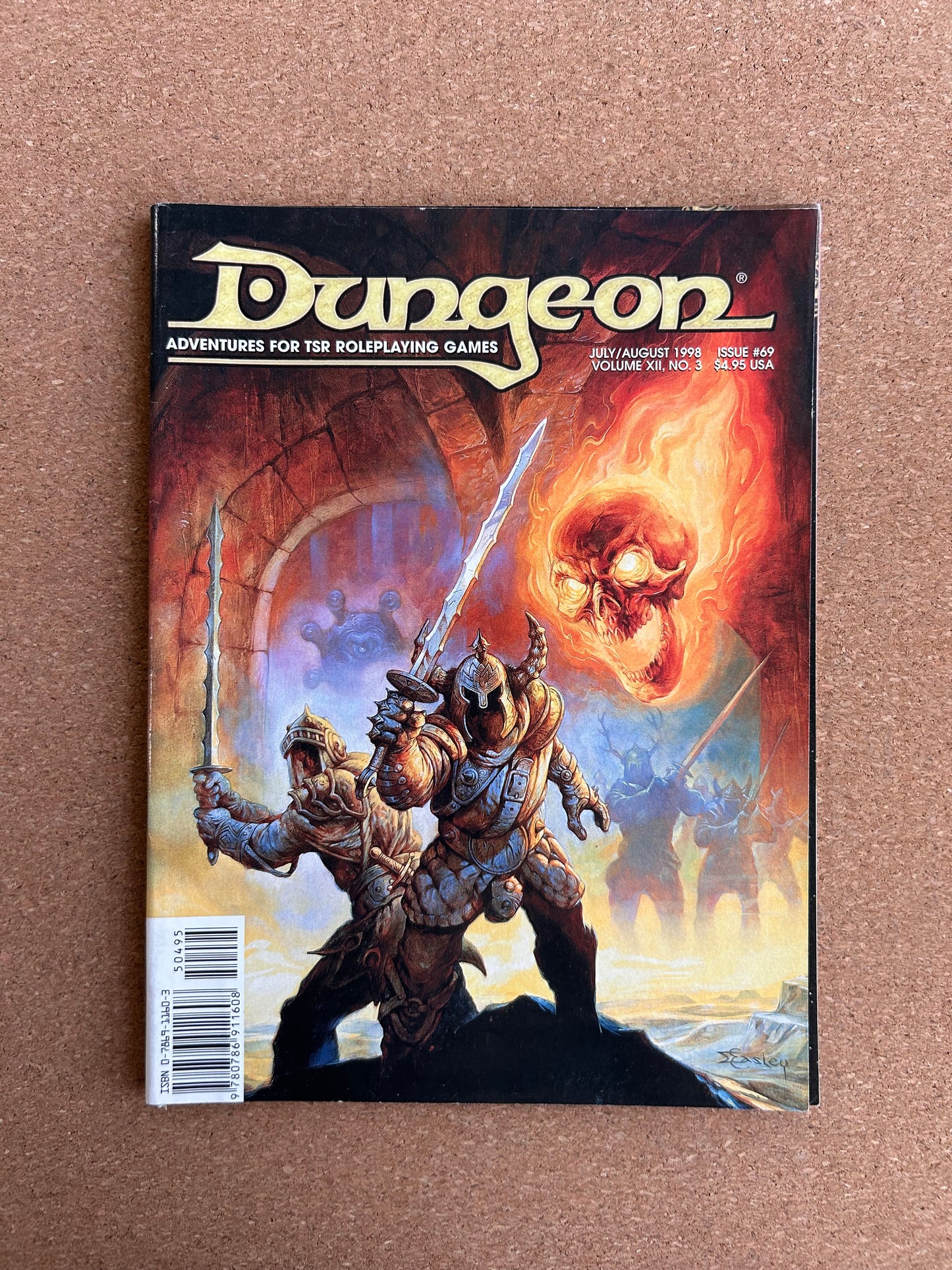 Dungeon Magazine Issue #69 - TSR Magazine (July/August, 1998)