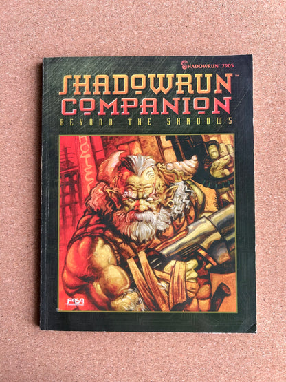 Shadowrun Second Edition - Shadowrun Companion Beyond The Shadows 7905 - FASA Paperback (1996)