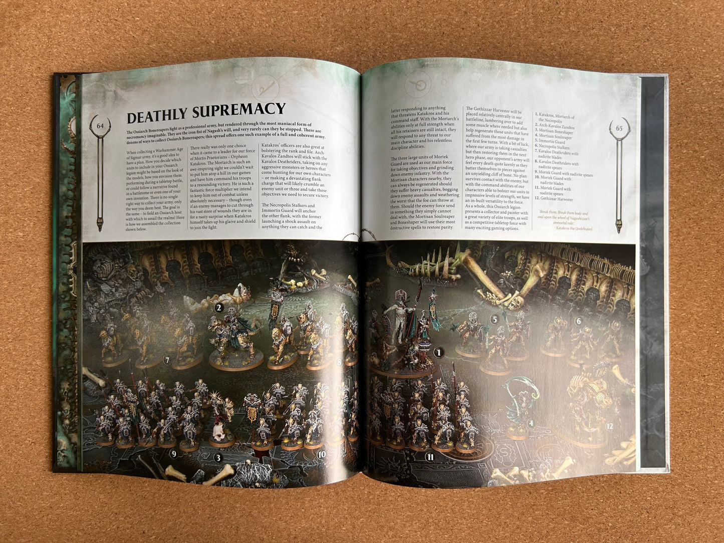 Warhammer Age of Sigmar 2nd Edition - Death Battletome Ossiarch Bonereapers - Hardcover (2019)