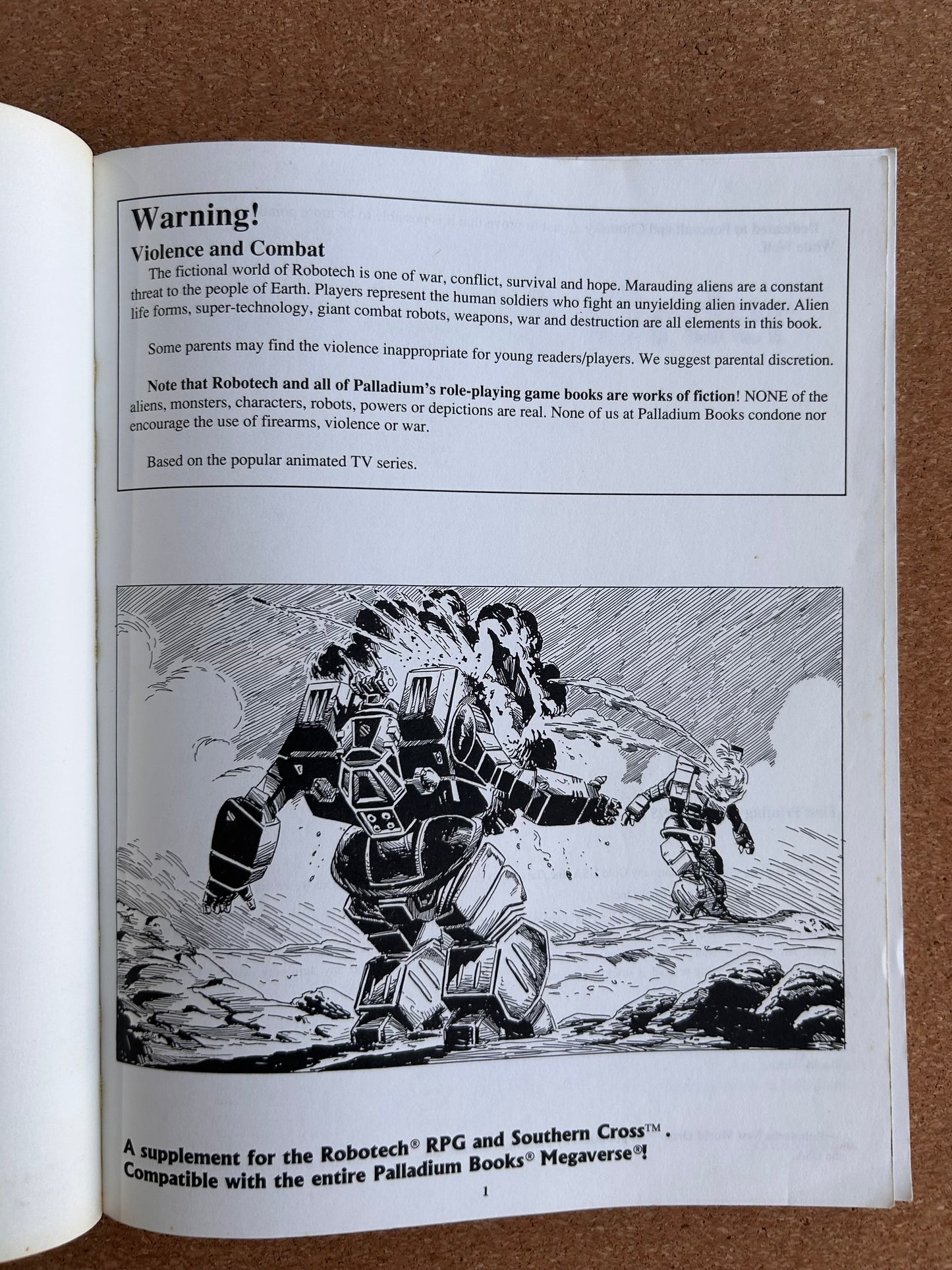 Robotech Book Seven: New World Order - Palladium Paperback (1995)