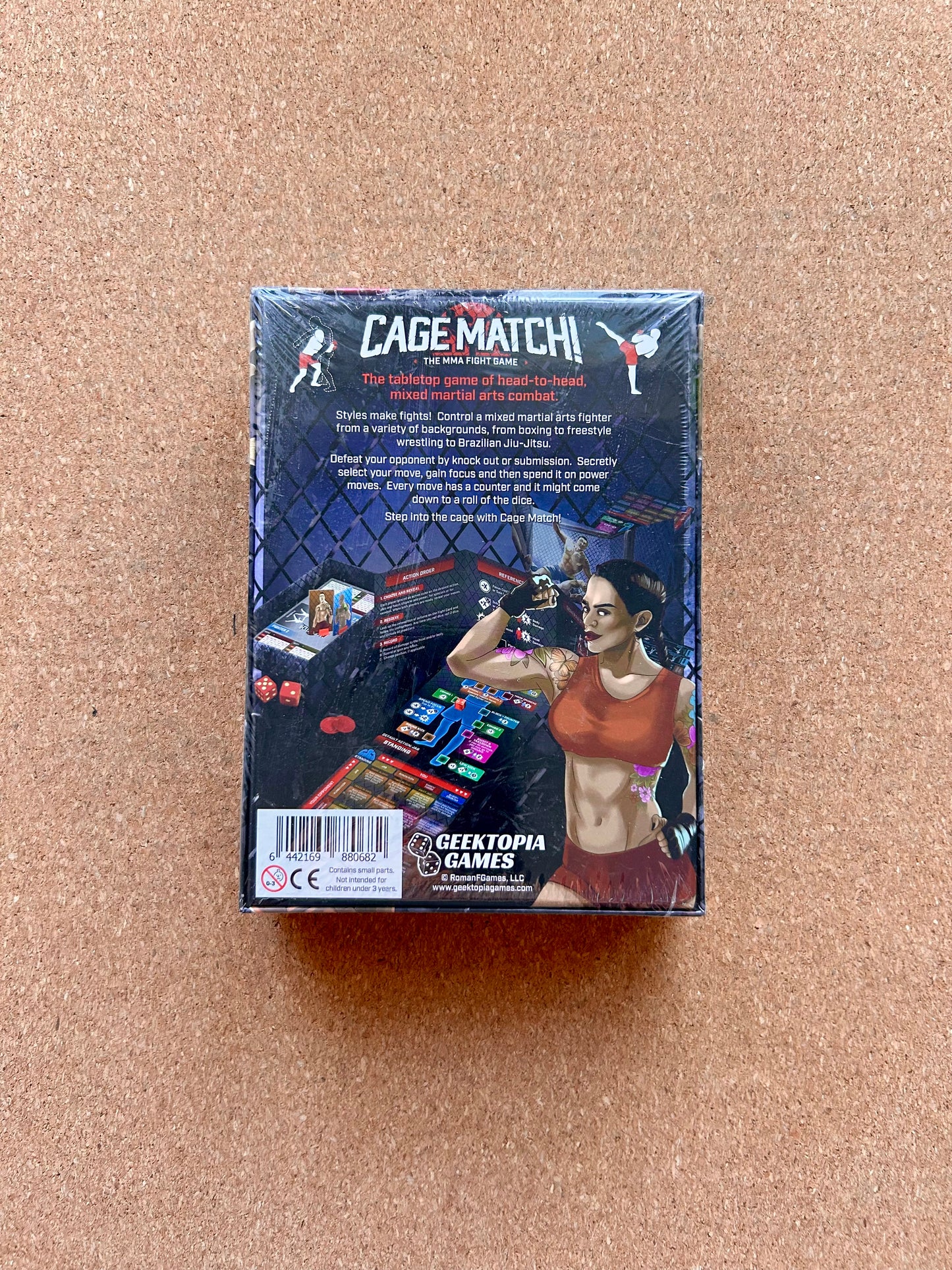 Cage Match The MMA Fight Game Card Game - Geektopia Games