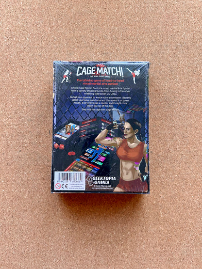 Cage Match The MMA Fight Game Card Game - Geektopia Games