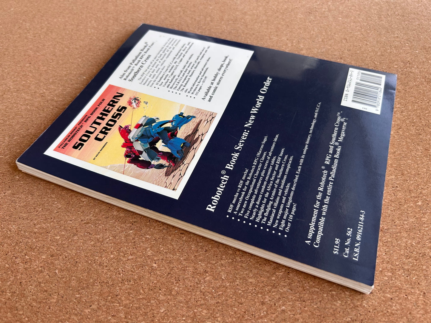 Robotech Book Seven: New World Order - Palladium Paperback (1995)