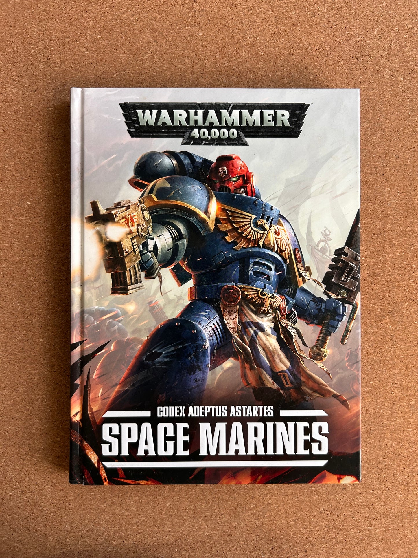 Warhammer 40K 7th Edition - Space Marines Codex - Games Workshop Hardcover (2015)