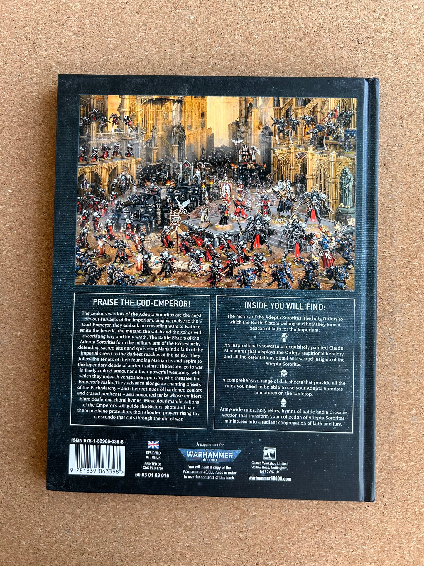 Warhammer 40K 9th Edition - Adepta Sororitas Codex - Hardcover (2021)