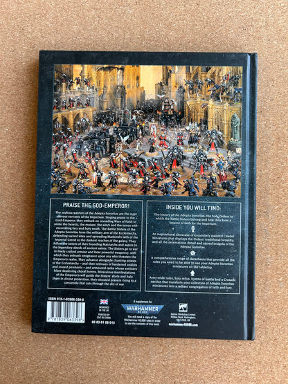 Warhammer 40K 9th Edition - Adepta Sororitas Codex - Hardcover (2021)