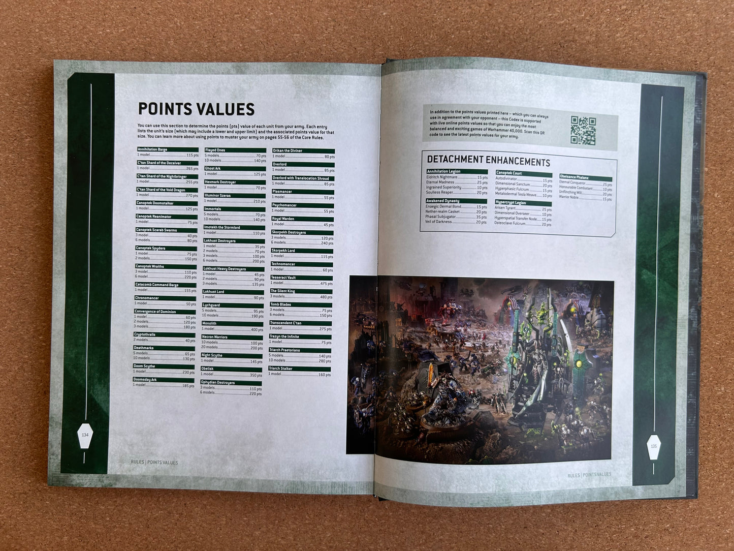 Warhammer 40K 9th Edition - Necrons Codex - Hardcover (2023)