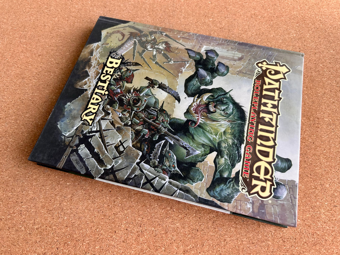 Pathfinder First Edition - Bestiary - Paizo Hardcover (2011)