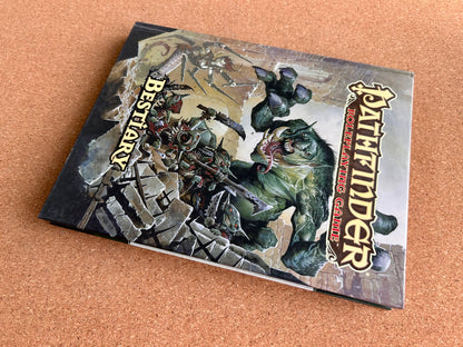 Pathfinder First Edition - Bestiary - Paizo Hardcover (2011)