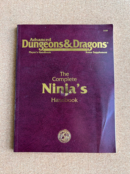 Advanced Dungeons & Dragons - The Complete Ninja’s Handbook - TSR2155 - Paperback (1995)