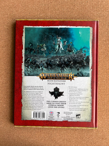 Warhammer Age of Sigmar 3rd Edition - Death Battletome Nighthaunt - Hardcover (2022)