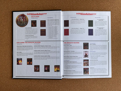 Advanced Dungeons & Dragons - Player’s Option: Spells & Magic - TSR2163 Hardcover (1996)