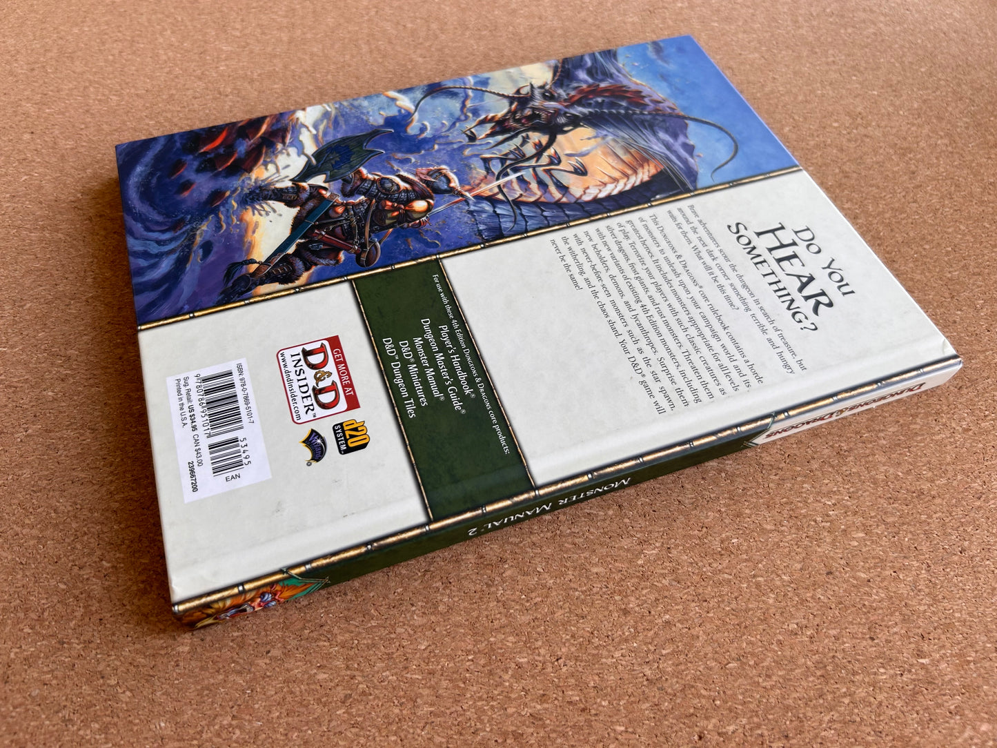 Dungeons & Dragons 4th Edition - Monster Manual 2 - WOTC Hardcover (2009)
