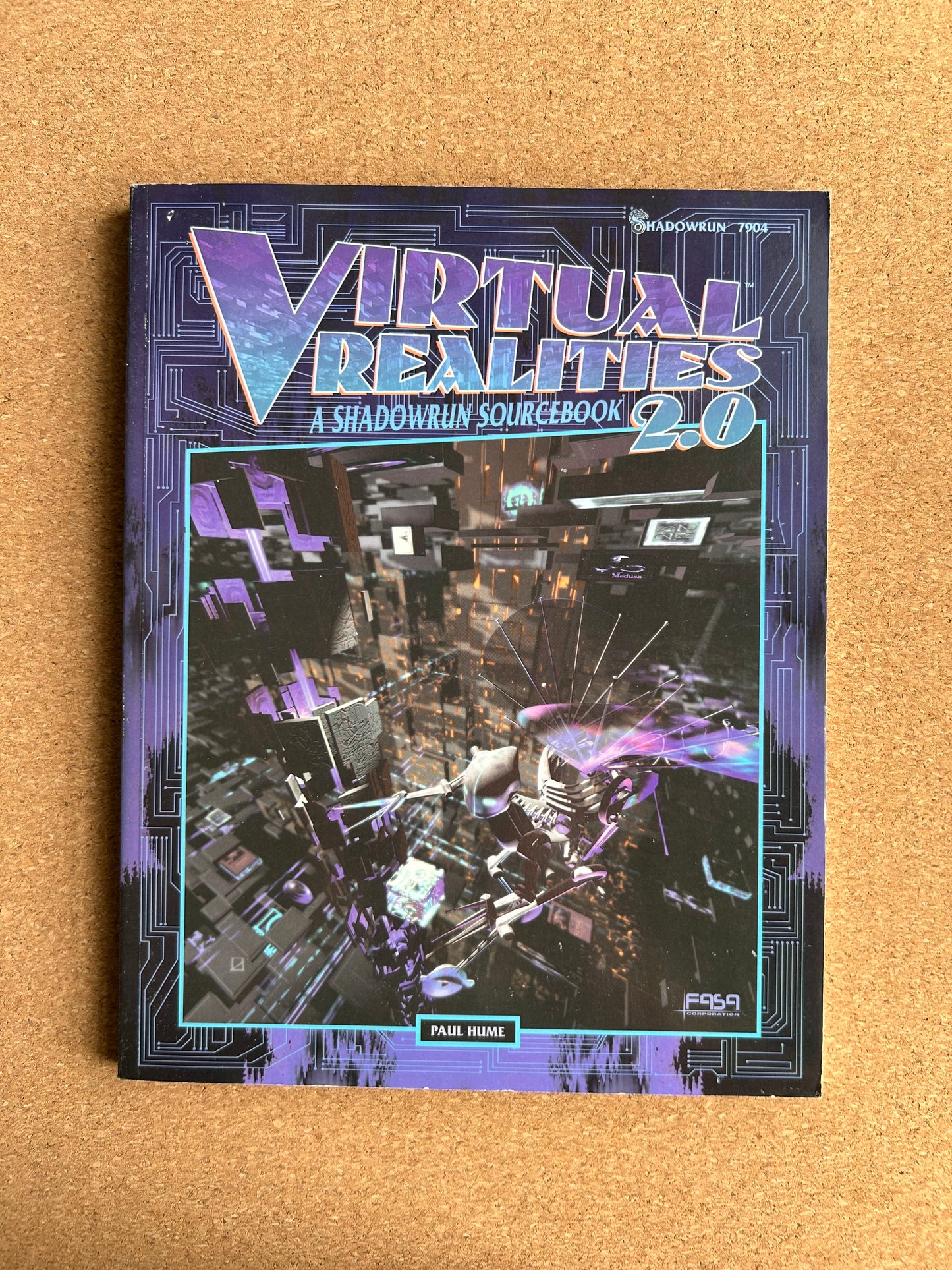 Shadowrun Second Edition - Virtual Realities 2.0 7904 - FASA Paperback (1995)