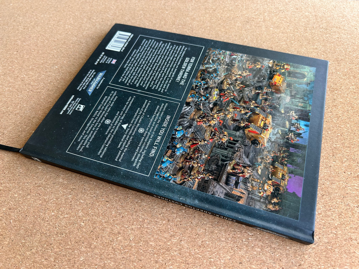 Warhammer 40K 9th Edition - Adeptus Custodes Codex - Games Workshop Hardcover (2021)