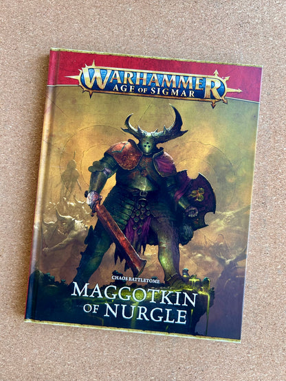 Warhammer Age of Sigmar 3rd Edition - Chaos Battletome Maggotkin of Nurgle - Hardcover (2026)