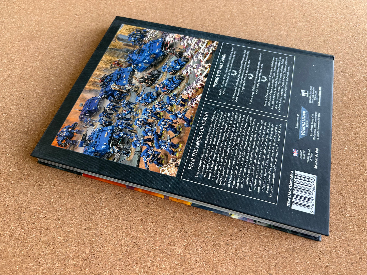 Warhammer 40K 9th Edition - Space Marines Codex - Games Workshop Hardcover (2020)