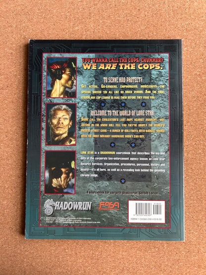 Shadowrun Second Edition - Lone Star 7115 - FASA Paperback (1994)