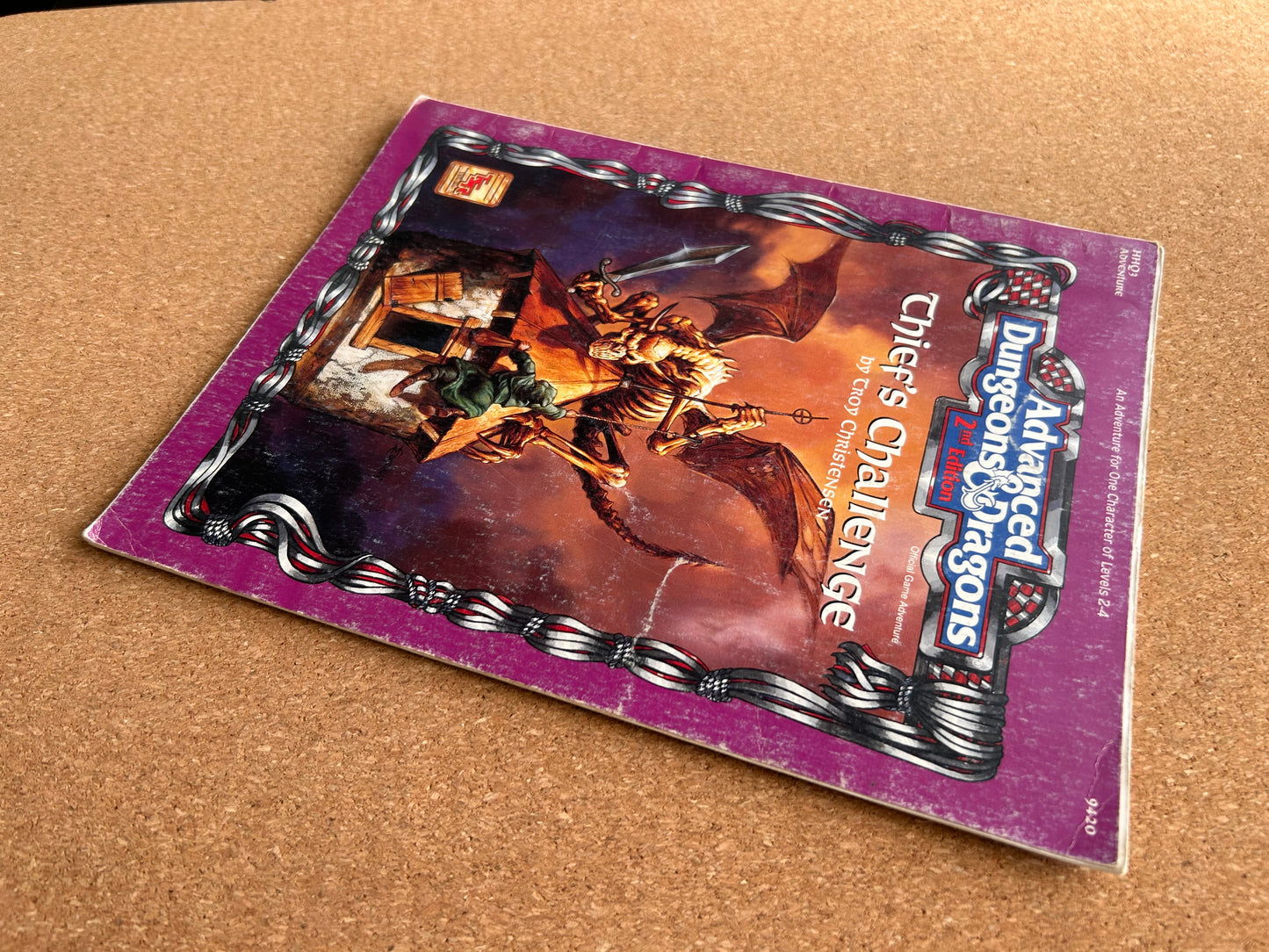 Advanced Dungeons & Dragons - Thief’s Challenge - TSR9420 HHQ2 - Paperback (1993)