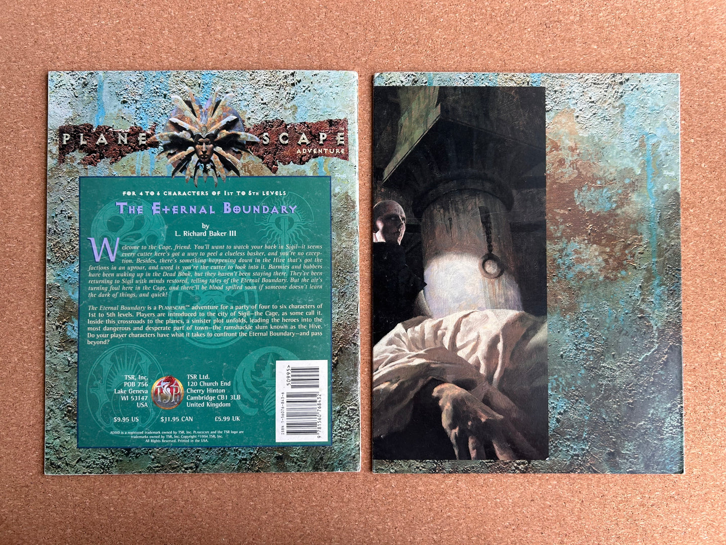 Advanced Dungeons & Dragons Plane Scape - The Eternal Boundary - TSR2601 - Paperback (1994)