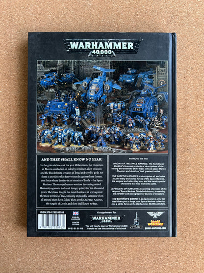 Warhammer 40K 6th Edition - Space Marines Codex - Games Workshop Hardcover (2012)