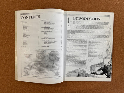 Warhammer Fantasy Armies Codex - Dark Elves - Games Workshop Paperback (2001)