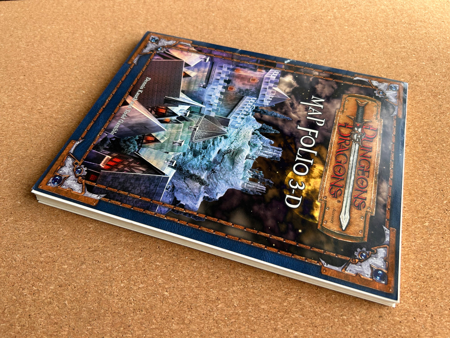 Dungeons & Dragons 3.0/3.5 - Map Folio 3-D - WOTC Booklet (2004)