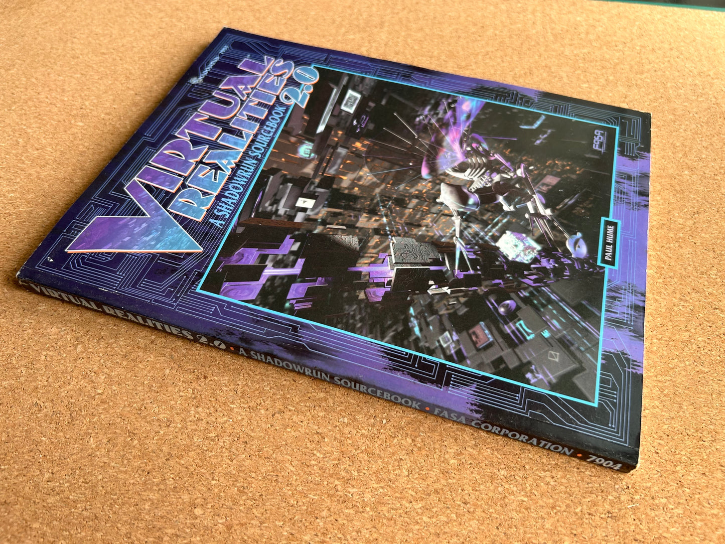 Shadowrun Second Edition - Virtual Realities 2.0 7904 - FASA Paperback (1995)