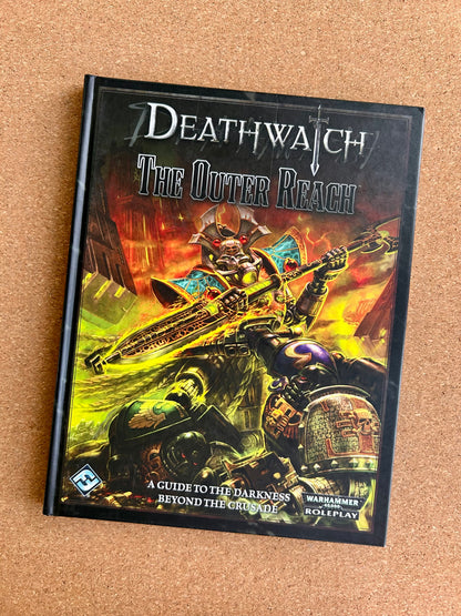 Warhammer 40K Roleplay: Deathwatch - The Outer Reach - Hardcover (2012)