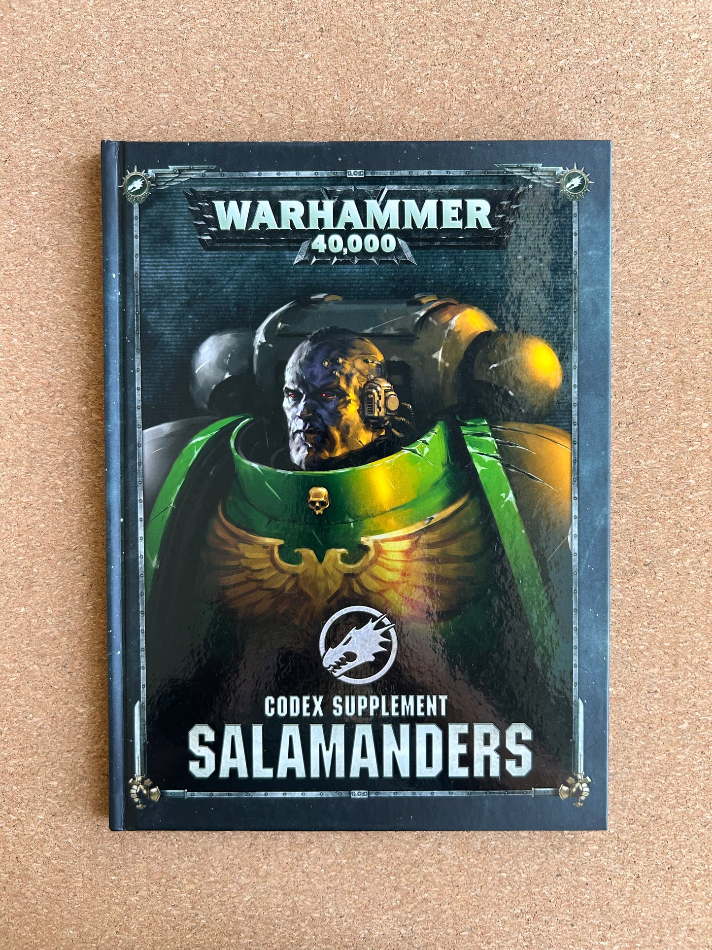 Warhammer 40K 8th Edition - Salamanders Codex Supplement - Games Workshop Hardcover (2019)