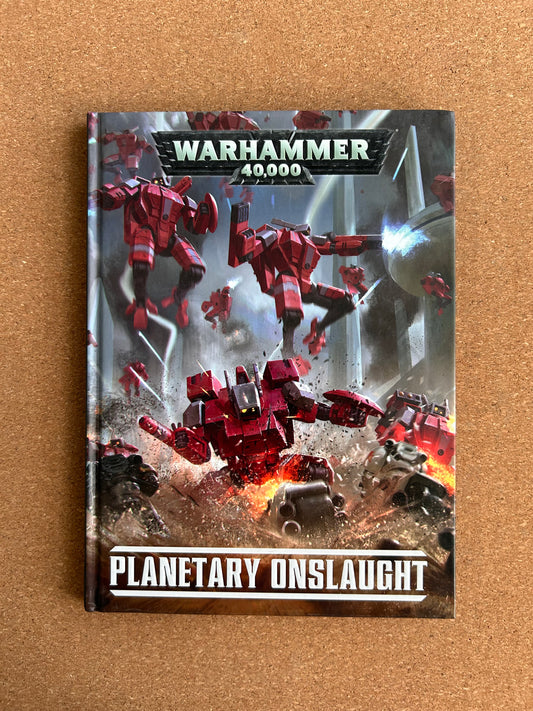 Warhammer 40K Supplement - Planetary Onslaught - Games Workshop Hardcover (2016)