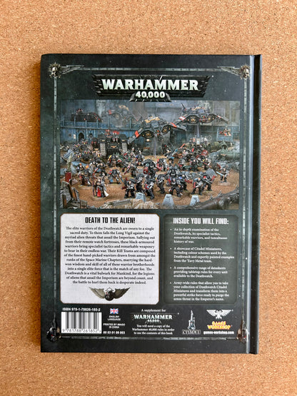 Warhammer 40K 8th Edition - Deathwatch Codex - Games Workshop Hardcover (2018)