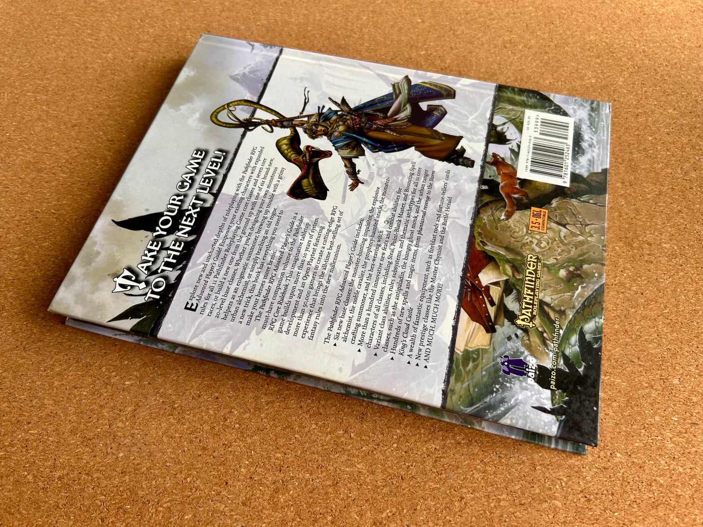 Pathfinder First Edition - Advanced Player’s Guide - Paizo Hardcover (2010)