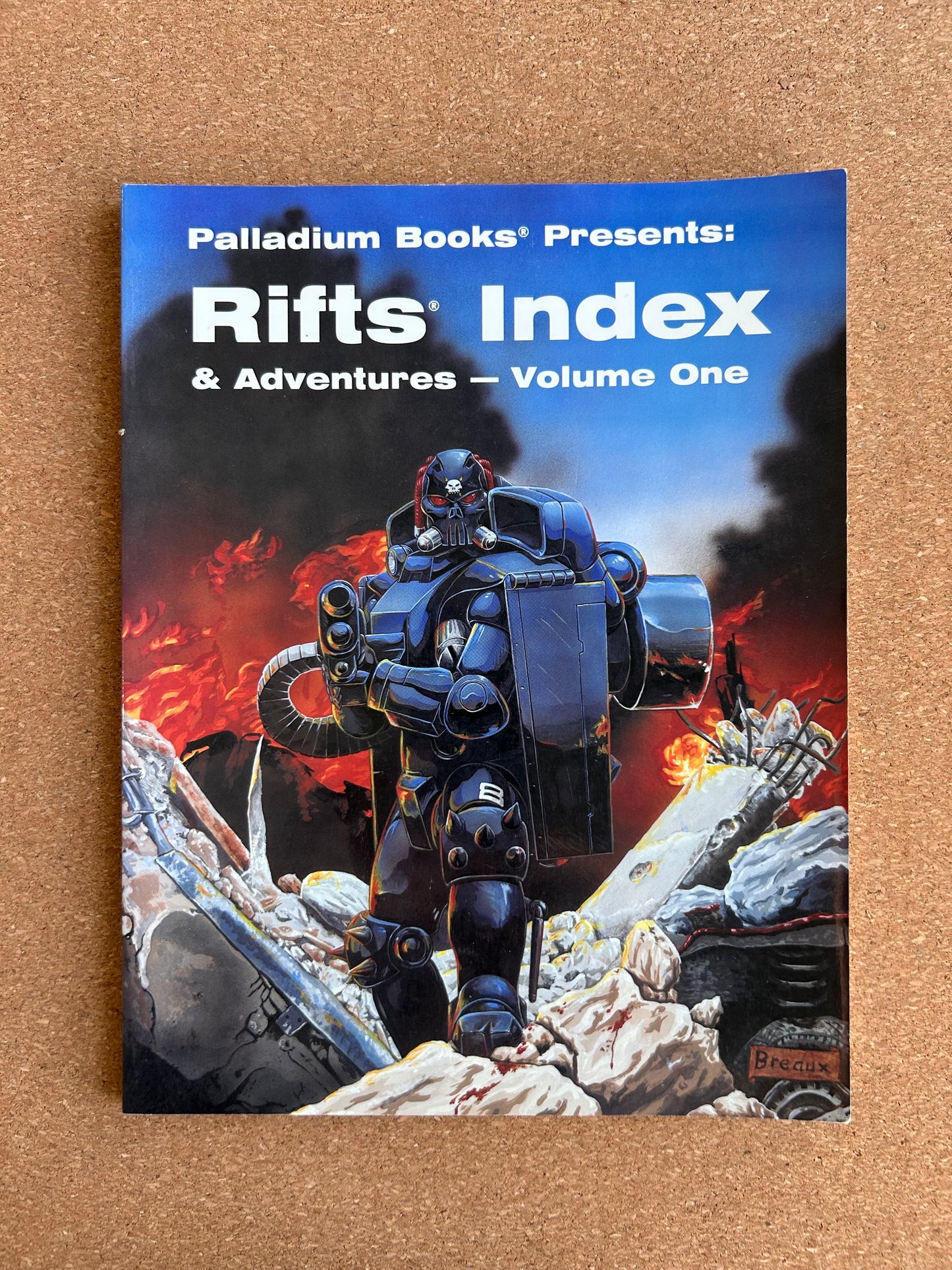 Rifts Index & Adventures - Volume One - Palladium Books Paperback 1st Print (1996)