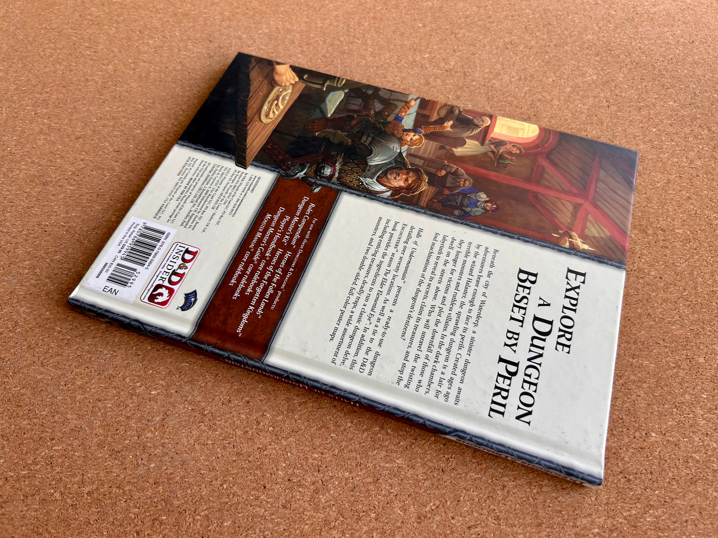 Dungeons & Dragons 4th Edition - Halls of Undermountain - WOTC Hardcover (2012) - No Map