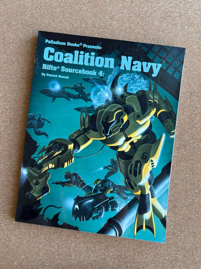 Rifts Sourcebook 4: Coalition Navy - Palladium Books Paperback (1997)