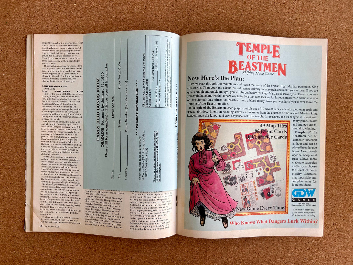 Dragon Magazine Issue #153 - TSR Magazine (January, 1990)
