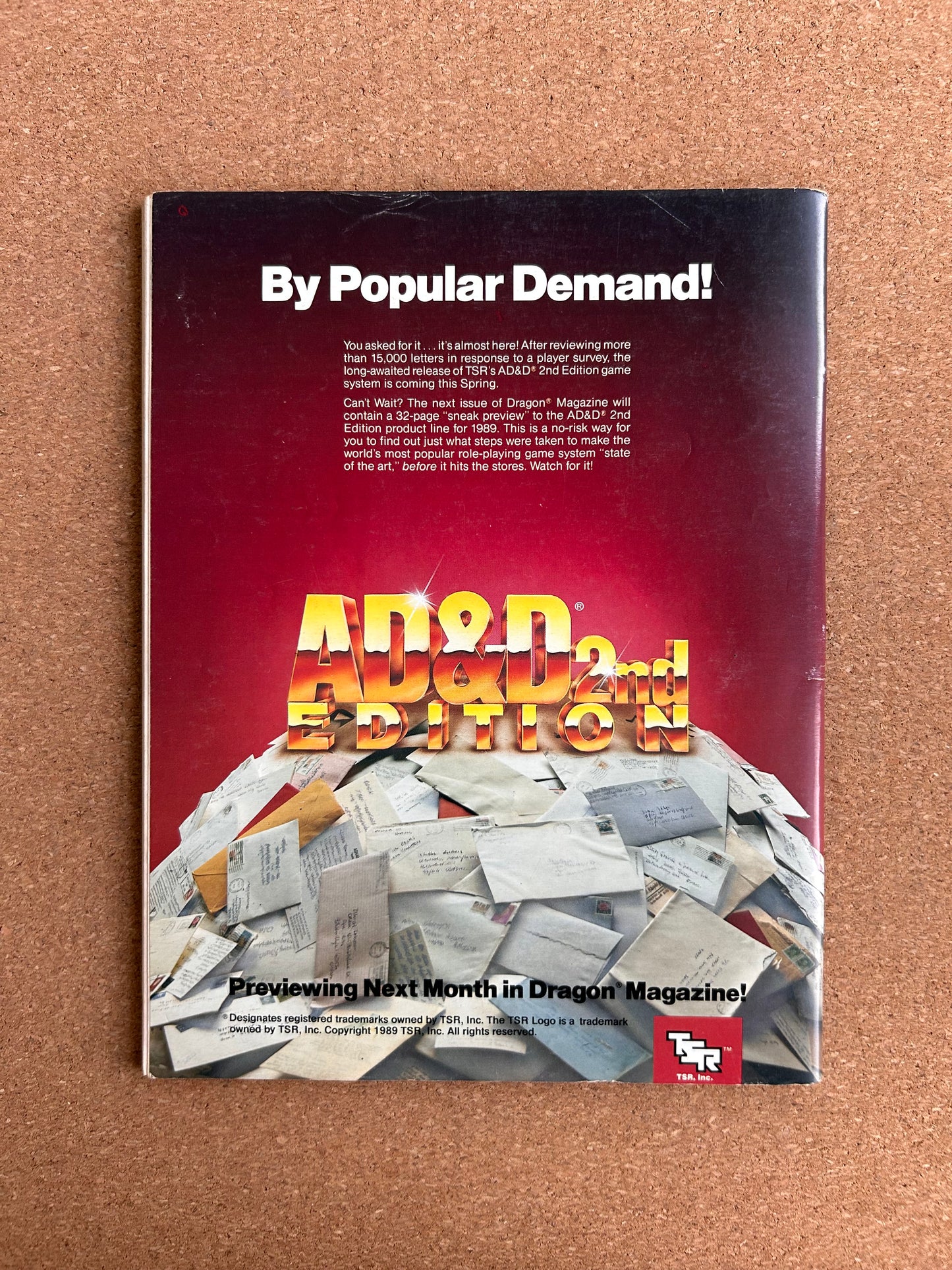 Dragon Magazine Issue #141 - TSR Magazine (January, 1989)