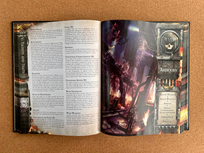 Warhammer 40K Roleplay: Only War - Core Rulebook - Hardcover (2012)