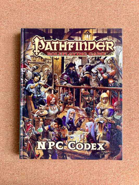 Pathfinder First Edition - NPC Codex - Paizo Hardcover (2012)
