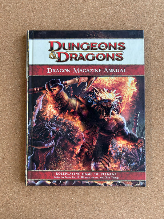 Dungeons & Dragons 4th Edition - Dragon Magazine Annual - WOTC Hardcover (2009)