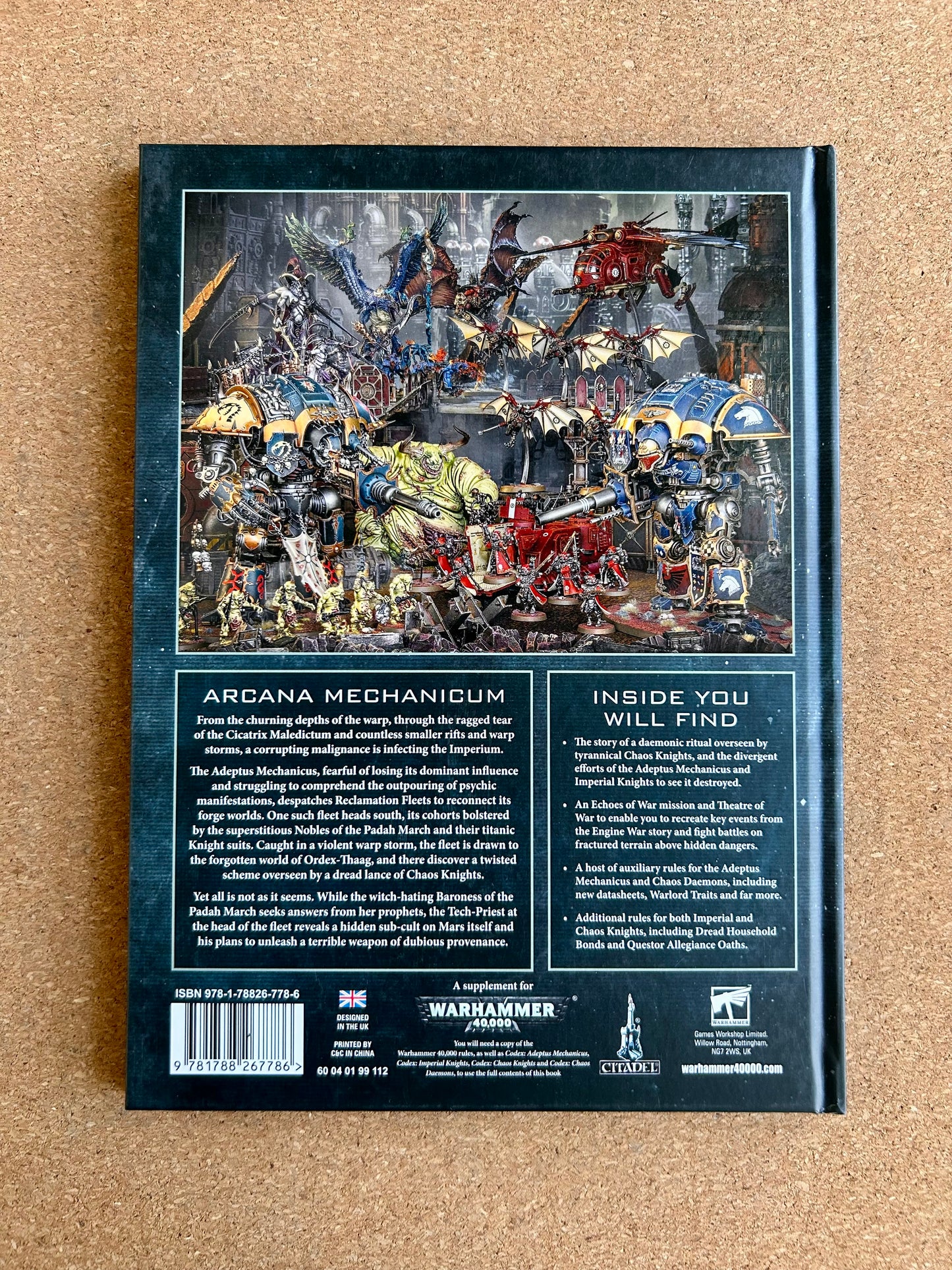 Warhammer 40K 8th Edition - Psychic Awakening Engine War - Games Workshop Hardcover (2020)
