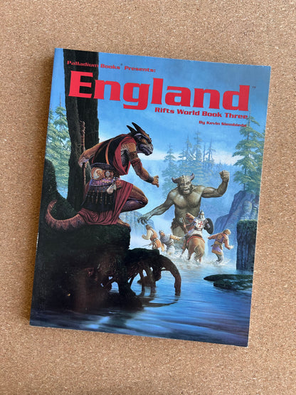 Rifts World Book Three: England - Palladium Books Paperback (1995)