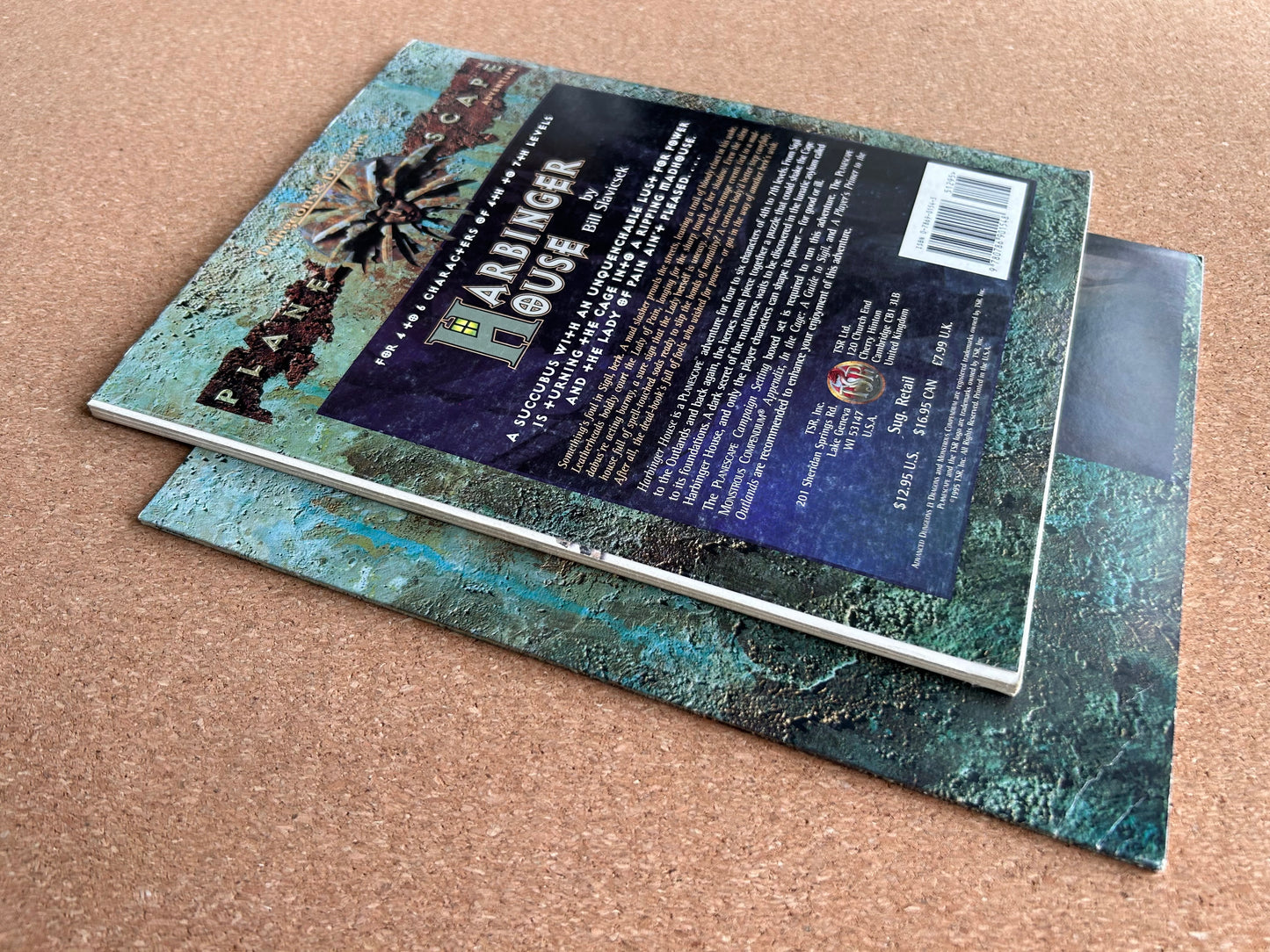 Advanced Dungeons & Dragons Plane Scape - Harbinger House- TSR2614 - Paperback (1995)
