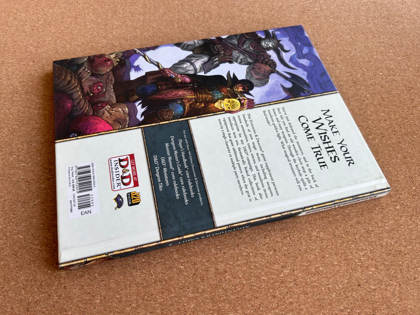 Dungeons & Dragons 4th Edition - Adventurer’s Vault 2 - WOTC Hardcover (2009)