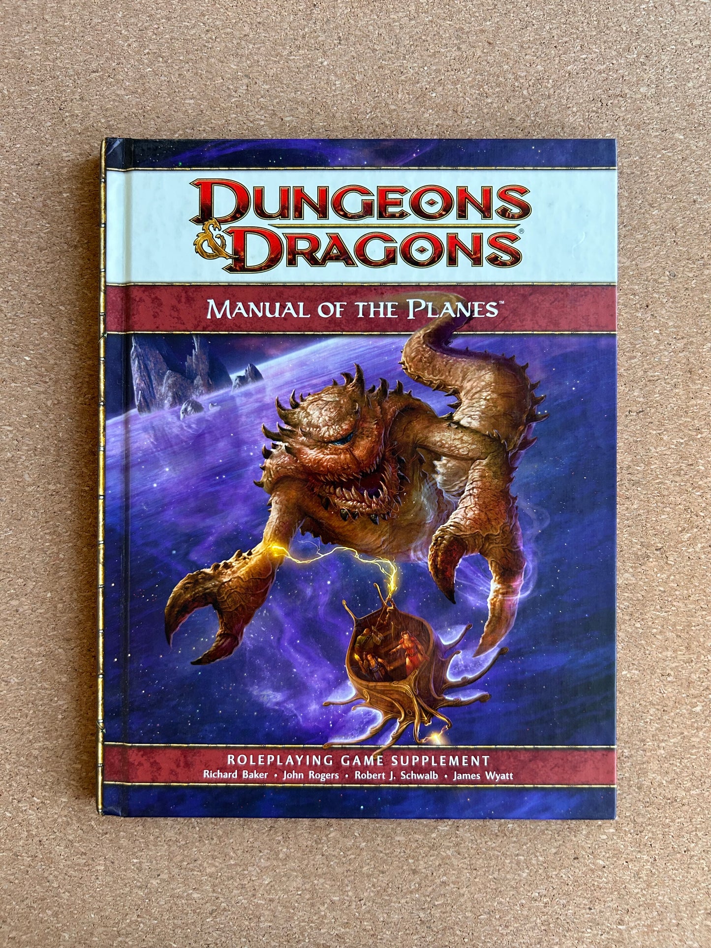 Dungeons & Dragons 4th Edition - Manual of the Planes - WOTC Hardcover (2008)
