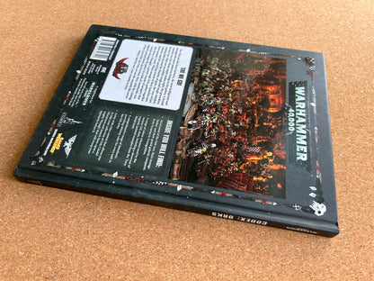 Warhammer 40K 8th Edition - Orks Codex - Games Workshop Hardcover (2018)