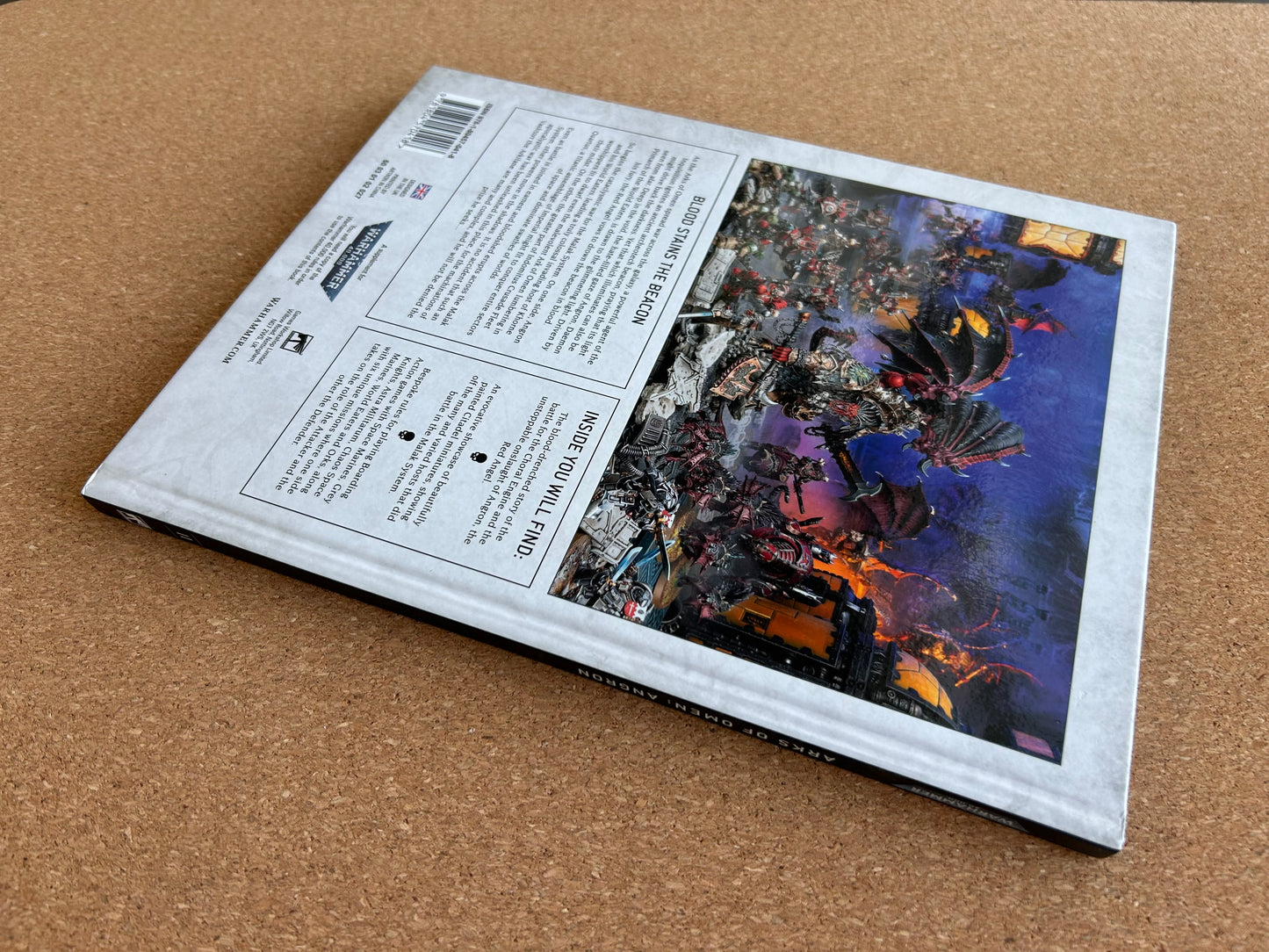 Warhammer 40K Arks of Omen: Angron - Games Workshop Hardcover (2023)