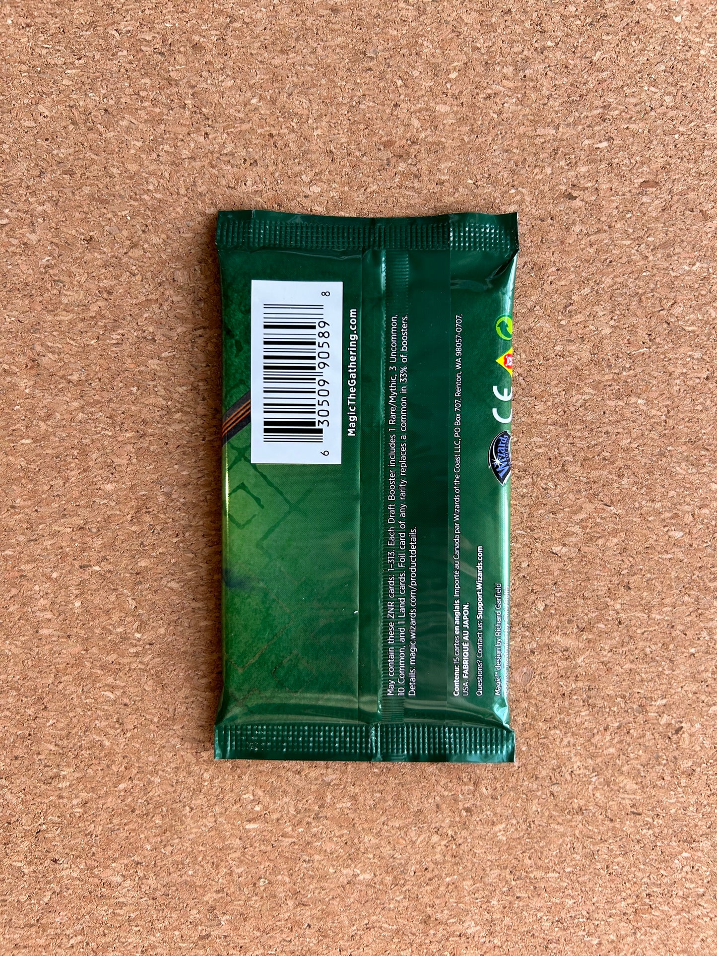 Magic The Gathering Zendikar Rising Draft Booster Pack
