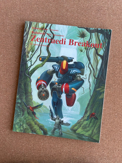 Robotech: RPG Adventures: Zentraedi Breakout - Palladium Paperback (1994)